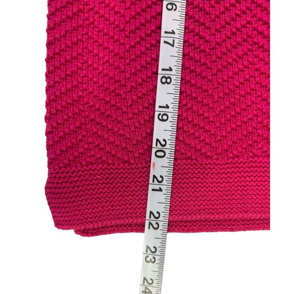 Old Navy Women's Fuchsia Ribbed Sweater - Picture 8 of 8